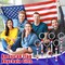 564 Pcs 4th of July Keychain Craft Kit DIY Patriotic Bead Keychain Making Supplies 250th Anniversary Key Gifts Name Beads Red Blue White Independence Day Memorial Day American Flag Favors